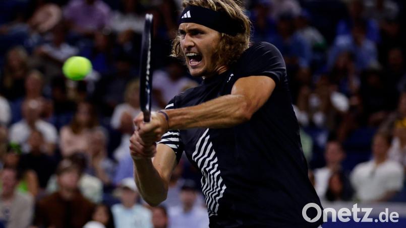 Trifft in New York auf Jannik Sinner: Alexander Zverev. Bild: Adam Hunger/FR110666 AP/AP