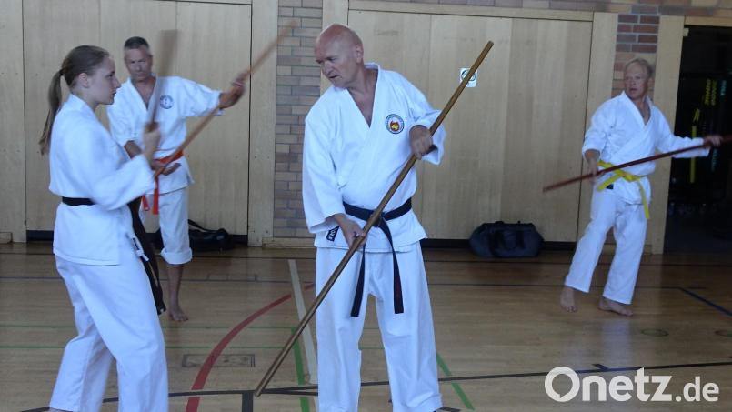 Seit der Vereinsgründung 2018 kann in Pfreimd Karate trainiert werden. Bild: hm