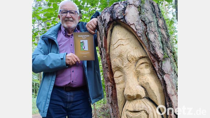 Der urige, mächtige Wurzelsepp, inmitten der Oberpfälzer Natur, passt treffend zum Buchtitel, wie auch zum Künstler Dieter Walter selbst. Bild: gm