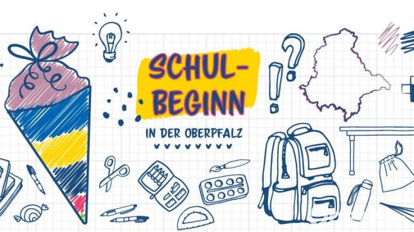 Insgesamt 10 600 Kinder werden in diesem Jahr in der Oberpfalz eingeschult. Eltern greifen für diesen besonderen Tag ihrer Kinder häufig etwas tiefer in die Taschen. Grafik: Laura Fröhler