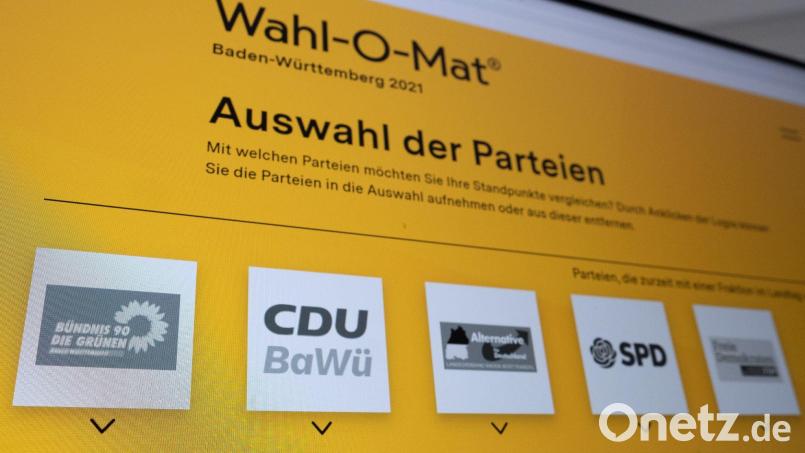 Ab Mittwochmittag funktioniert der Wahl-O-Mat auch für Bayern. Archivbild: Bernd Weißbrod/dpa