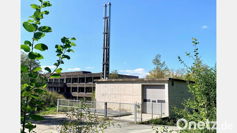 Das Heizkraftwerk nahe des Gymnasiums ist optisch keine Schönheit. Es kann aber weite Teile Neustadts mit sauberer Energie aus Hackschnitzeln versorgen. Der nächste Schritt dazu ist eine Fernwärmeleitung Richtung Stadthalle. Bild: Gabi Schönberger