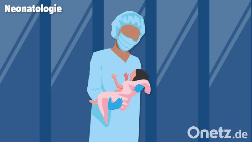 Die neonatologische Station kümmert sich um neugeborene Babies. Grafik: Marina Gube