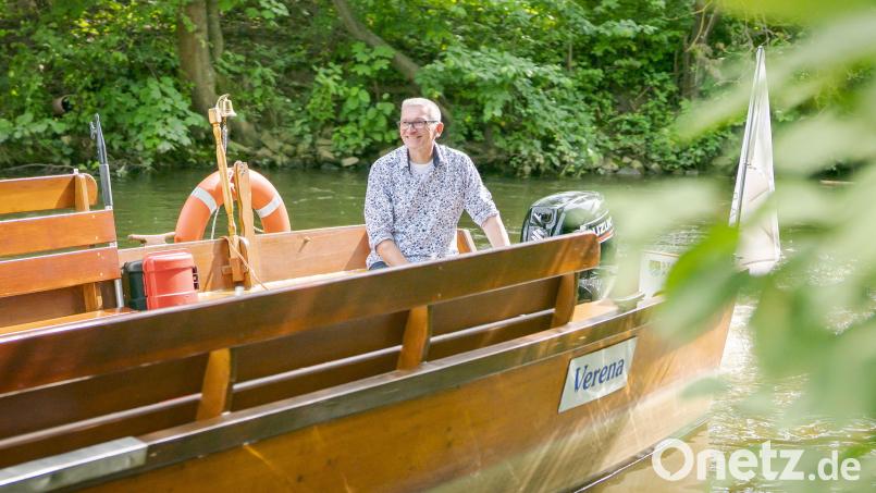 Unterwegs mit der Vilsplätte: Die Stadt Amberg sucht dafür neue Vilskapitäne. Bild: Dietmar Denger/exb