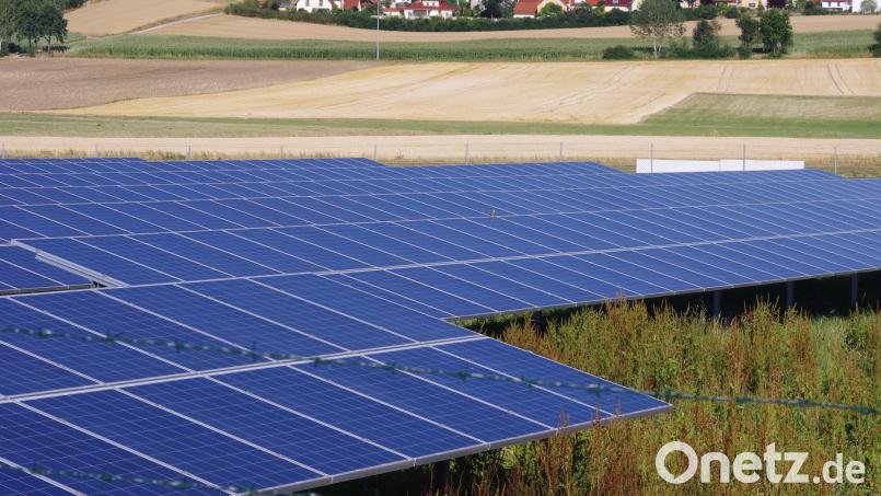Im Juli 2013 wurde die Freiflächenanlage in Perschen bei Nabburg in Betrieb genommen. Sie produzierte im vergangenen Jahr 2.532.110 Kilowattstunden Strom. Bild: Bräutigam/exb