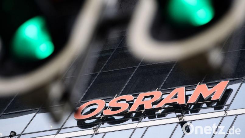 Osram stärkt seinen Standort in Regensburg. 400 neue "Hightech-Arbeitsplätze" sollen entstehen. Symbolbild: Matthias Balk/dpa
