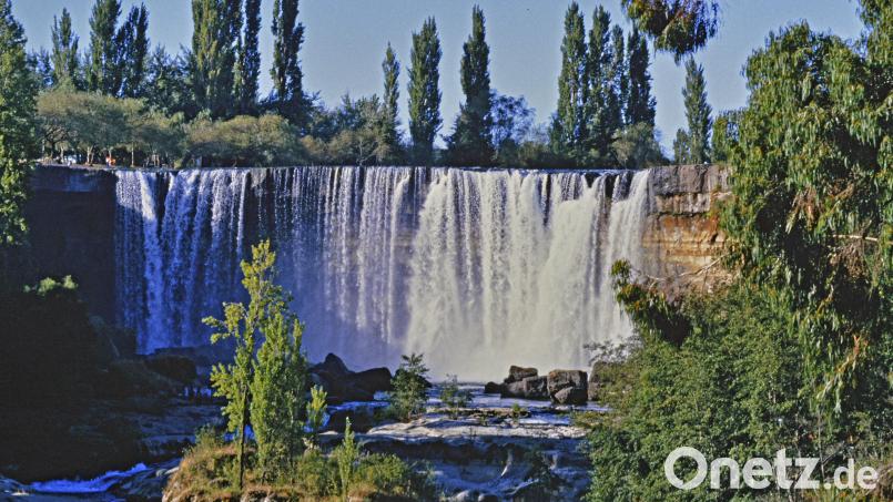 Der Wasserfall Salto del Laja im Süden Chiles. Wolfgang Erhart ist auf seinen Reisen immer mit der Kamera unterwegs. Bild: Wolfgang Erhart/exb