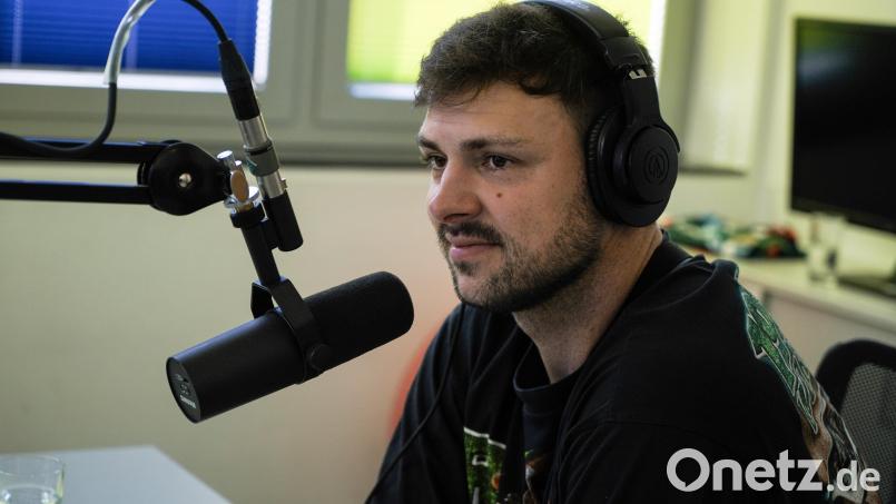 David Elsner, Neuzugang bei den Blue Devils Weiden, sprach im &quot;Powerplay&quot;-Podcast über seine bisherige Karriere sowie die Rolle bei seinem neuen Verein. Bild: Fröhler, Laura