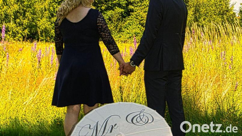 Cindy Forster und Marco Horchler haben geheiratet. Bild: Marita Burger/exb