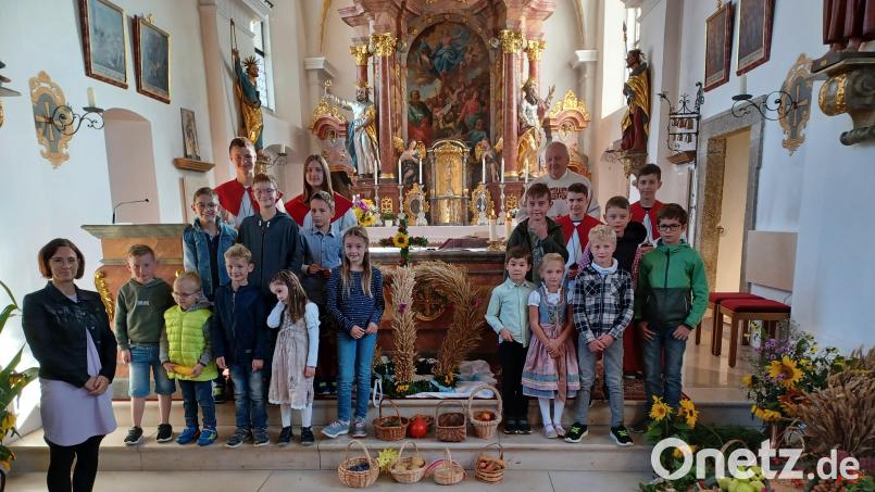 Erntedankfest in der Pfarrkirche Wondreb. Bild: Pfarrgemeinderat Wondreb/exb