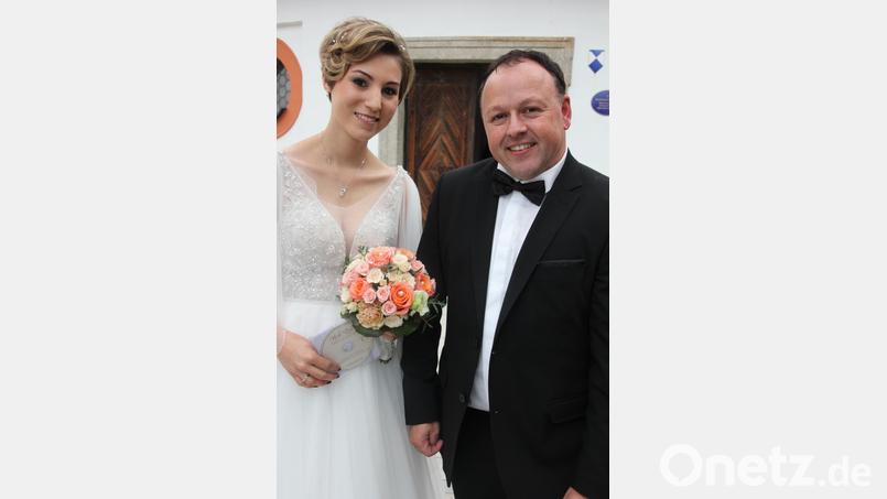 Christine Bova und Bernd Zwerenz trauten sich in der Kappl. Bild: kro