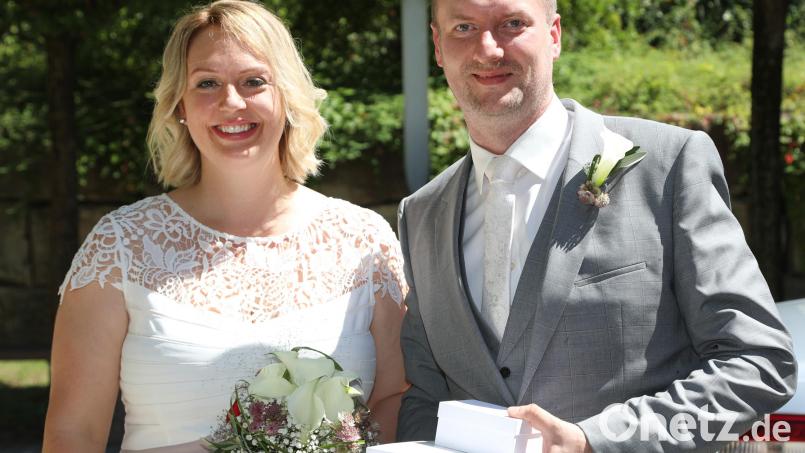 Redakteur Benjamin Tietz hat seine Nina geheiratet. Bild: GERHARD GOETZ