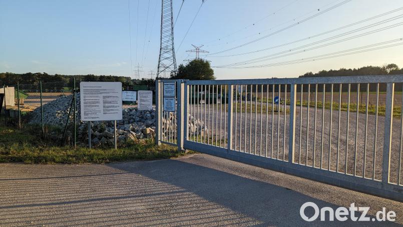 Eine Lagerfläche für Grüngut soll am Wertstoffhof mit Grüngutannahmestelle errichtet werden. Bild: wrl