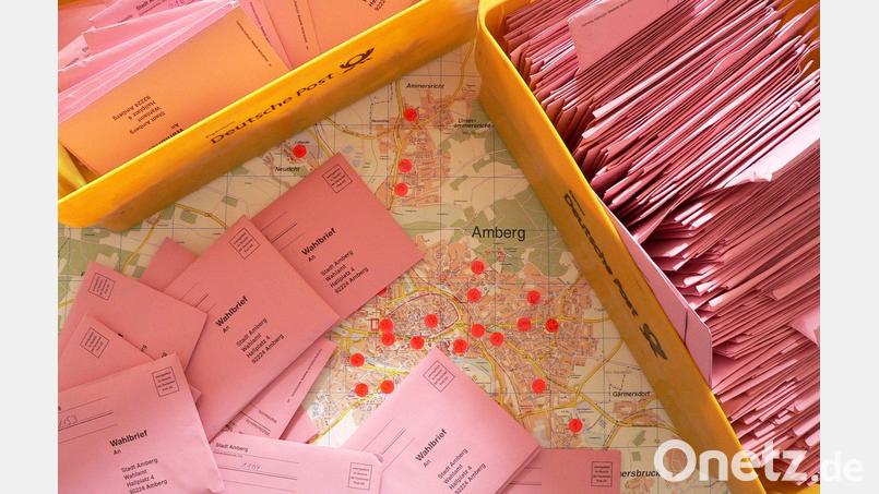 Auch Amberg folgt dem bayernweiten Trend zur Briefwahl. 9600 Einwohner beantragten mittlerweile ihre Unterlagen für zuhause. Das ist ein neuer Rekord. Symbolbild: Petra Hartl