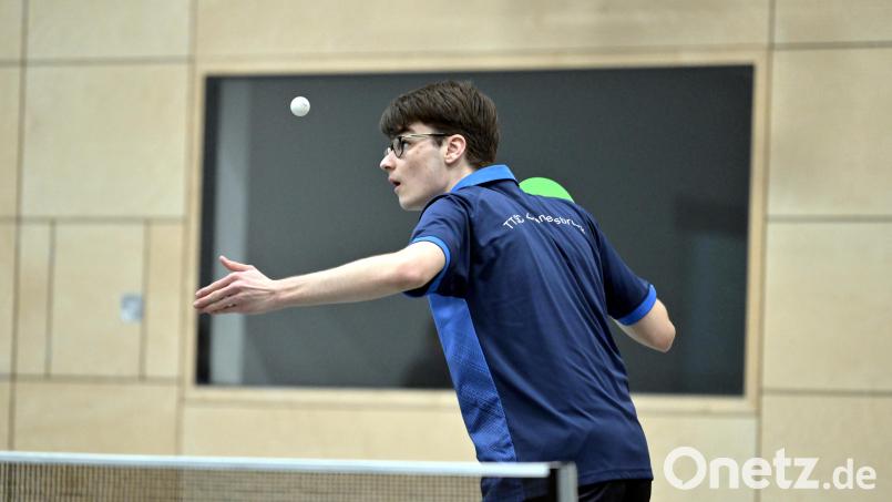 Der TTSC Kümmersbruck (im Bild Jonas Dinter) verlor beim TTC Rugendorf mit 3:7 . Archivbild: Hubert Ziegler