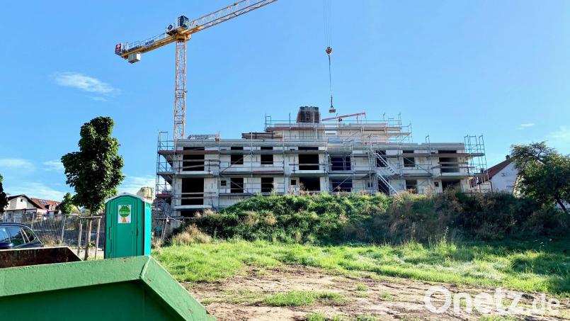 Am &quot;Viehhof&quot; in Parkstein entsteht das Senioren-Servicehaus mit 29 Appartements. Bild: Gabi Schönberger