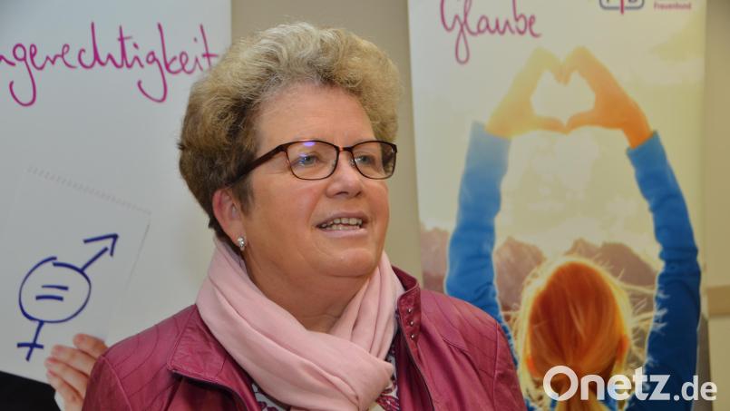 Geistliche Diözesanbeirätin Birgitt Pfaller stimmte die Frauen auf das neue Thema ein. Archivbild: dob