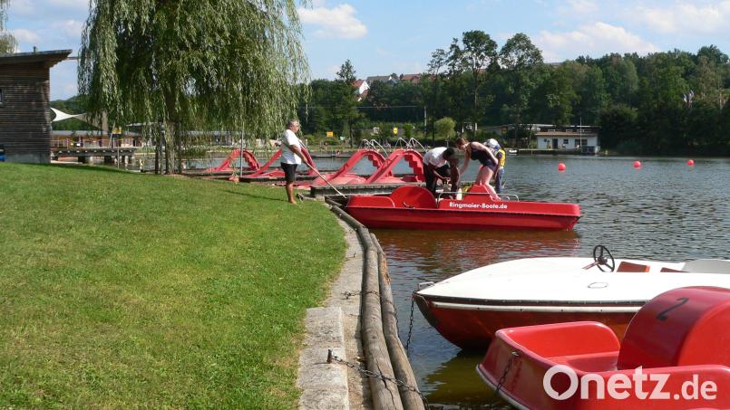 Erfreuliche Besucherzahlen: auch die Bootsverleihgebühren stiegen am Rußweiher seit 2019 um mehr als das Dreifache. Bild: rn