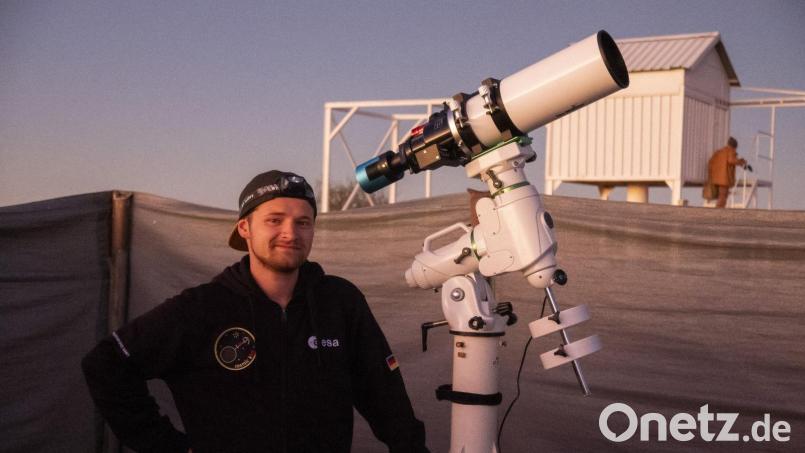 Der 26-jährige Martin Sponsel war in Namibia, um seinem Hobby Astrofotografie nachzugehen. Bild: Stefan Lenz