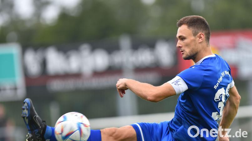 Kapitän Mauricio Göhlert fehlt der SpVgg SV Weiden länger. Bild: A. Schwarzmeier