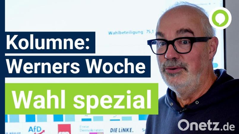 Frank Werner kommentiert die Landtagswahl 2023. Bild: Marco Meier