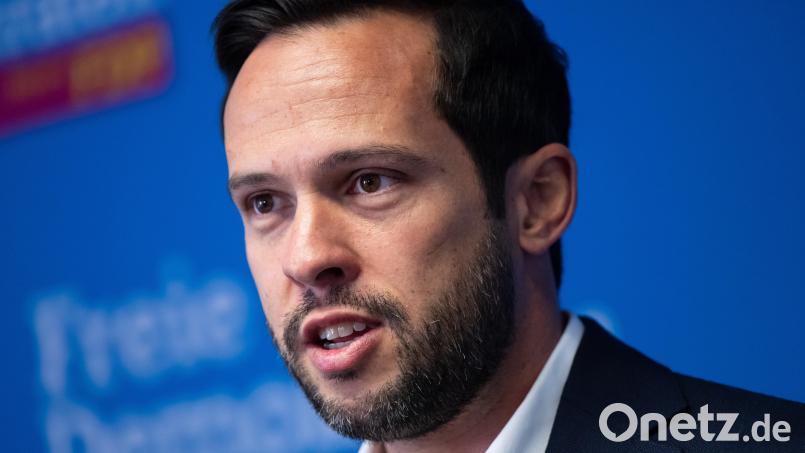 Martin Hagen (FDP) ist nach der Wahlniederlage überzeugt: Die liberale Stimme werde im Landtag fehlen. Bild: Sven Hoppe/dpa