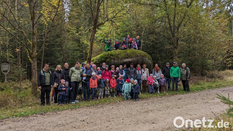 Gemeinsame Wanderung der Fichtelgebirgsvereine Neusorg und Ebnath. Bild: Fichtelgebirgsverein/exb