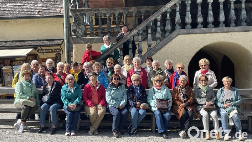 Die Teilnehmerinnen an der Fahrt des Frauenbunds Hl. Dreifaltigkeit nach Oberbayern. Bild: Karin Donhauser/exb