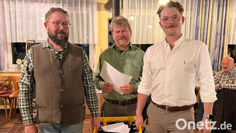 In der Mannschaftwertung haben die &quot;Brücklingshofer Boum&quot;, im Bild mit Rudi Krippner, die Nase vorne. Bild: Gilch/exb