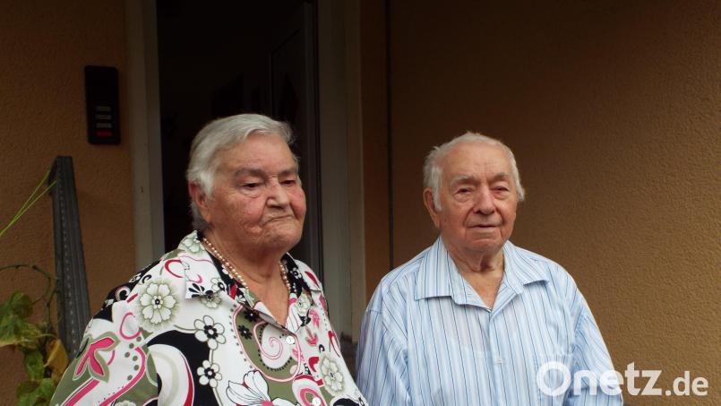 Theresia und Alois Weber: Sie wurde im August 85 Jahre alt, er nun 90. Bild: e