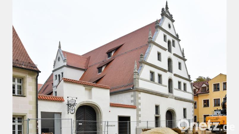 Das Stadtarchiv ist für über 800 000 Euro saniert und ertüchtigt worden. Bild: Petra Hartl