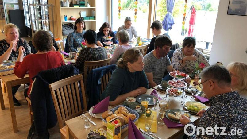 Ehrenamts-Brunch im Steinwaldnetz in Krummennaab. Bild: Birgit Technik/exb