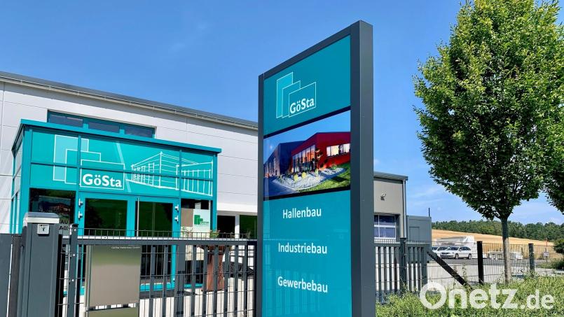 Die Zentrale von Gösta-Hallenbau in Artesgrün bei Kohlberg. In der kommenden Woche entscheidet sich wohl ihre Zukunft. Bild: Gabi Schönberger