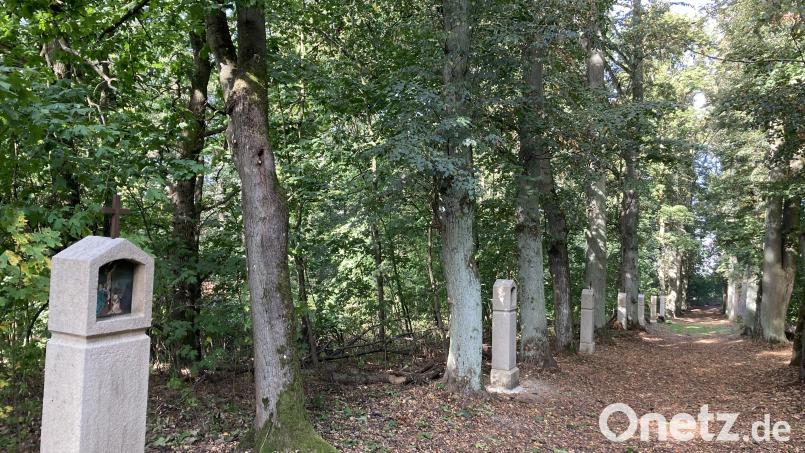 Der Kreuzweg am Kalvarienberg wurde restauriert. Bild: Alois Kleierl/exb