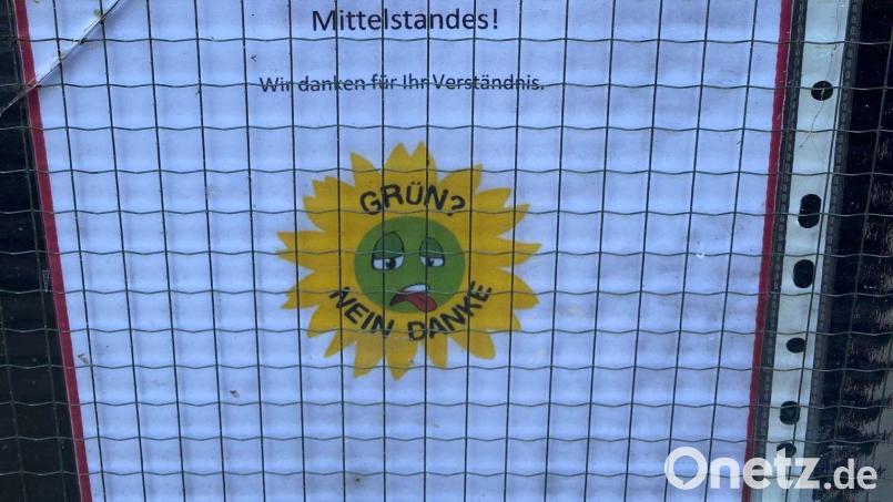 Grüne müssen draußen bleiben? Die Stimmung gegen die Partei ist aktuell mehr als unschön. Bild: Schmidt