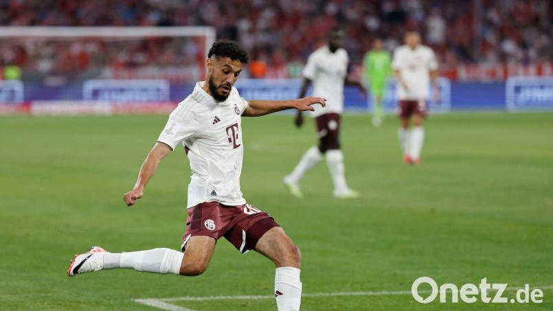 Noussair Mazraoui darf beim FC Bayern München bleiben. Archivbild: Daniel Löb/dpa