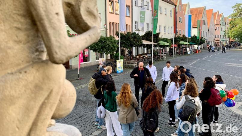 Israelische Austauschschüler zu Gast in Weiden. Während ihres Aufenthalts schockte sie die Nachricht vom Terror der Hamas. Bild: Gabi Schönberger