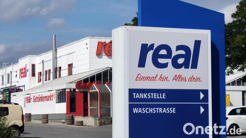 Die Warenhauskette Mein Real musste Insolvenz anmelden. Damals hießen die Mein-Real-Märkte nur Real. Archivbild: Stephan Huber