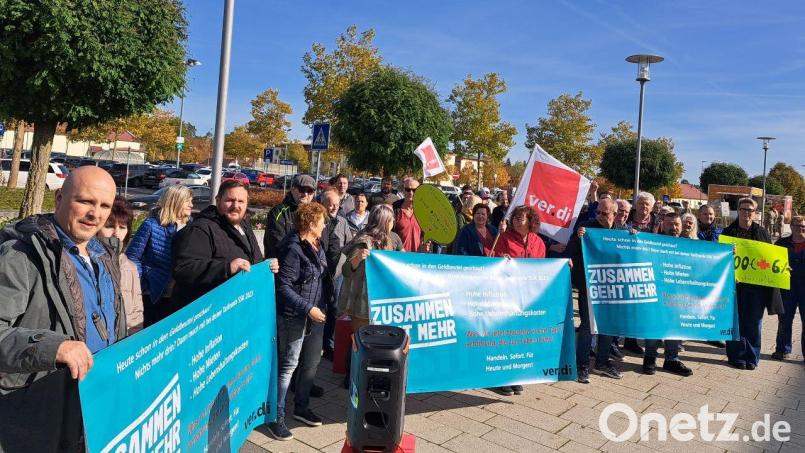 Die Zivilbeschäftigten der Stationierungsstreitkräfte sind bereit, für ihre Forderungen einzustehen. Bild: Kathrin Birner/Verdi-Bezirk Oberpfalz