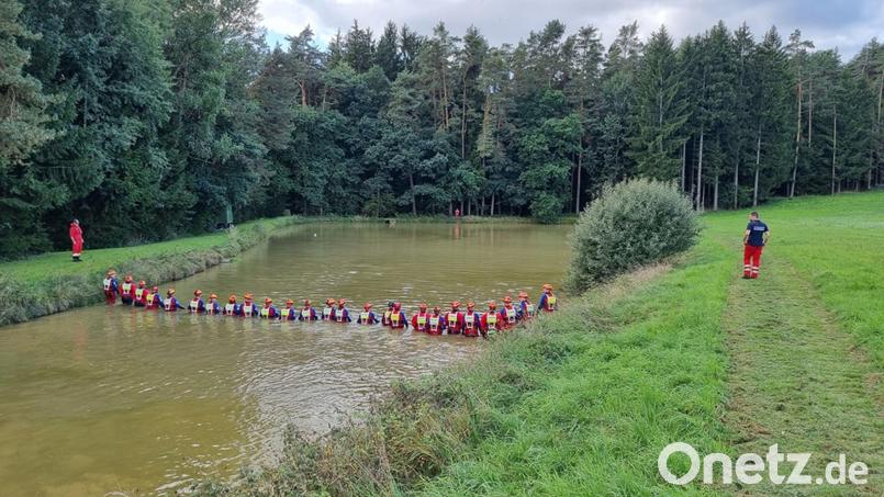 Vom 23. September 2023 stammt dieses Bild. Zwei Tage vorher war die Ambergerin verschwunden. Bild: Kreiswasserwacht Amberg-Sulzbach