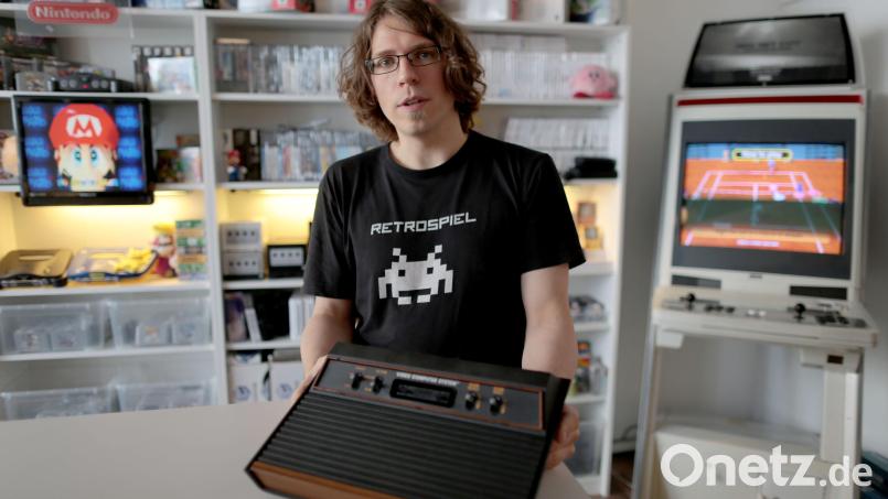 Die Videospielkonsole Atari 2600, die in den 80er Jahren weit verbreitet war, kommt zurück. Symbolbild: Oliver Berg