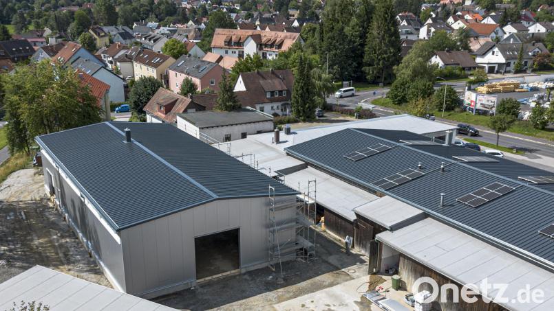 Die 450 Quadratmeter große neue Halle wurde im September fertiggestellt. Bild: fph