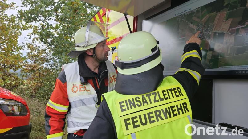 Die Feuerwehr Wolfring übt für den Ernstfall bei der Firma Tyczka Totalgas GmbH in Freihöls. Die Firma unterliegt der Störfall-Verordnung. Bild:  Kreisbrandinspektion Lkr. Schwandorf/exb