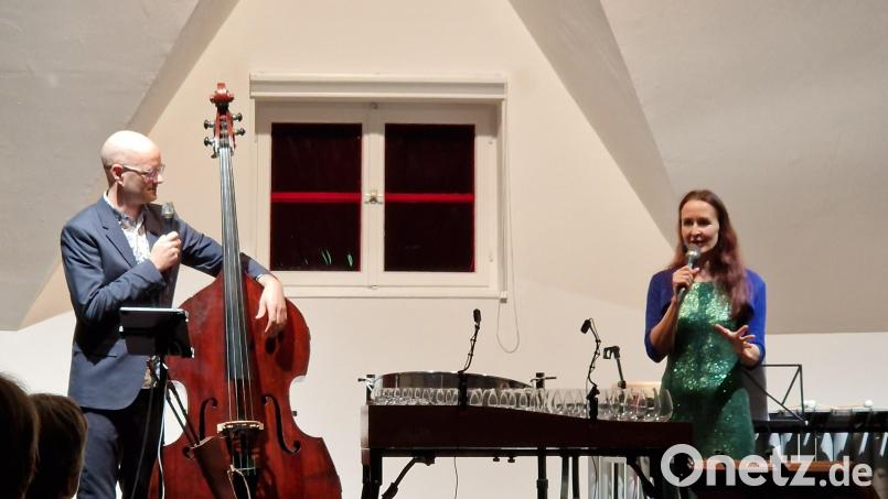 Sven Faller und Izabella Effenberg gastiern im Oberpfälzer Künstlerhaus. Bild: Dobler