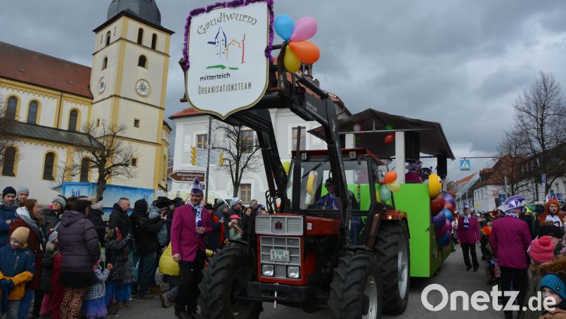 Der 15. Mitterteicher Gaudiwurm steht am Samstag, 10. Februar 2024, im Kalender. Das Foto entstand bei der 14. Auflage des Faschingsumzugs in diesem Jahr. Archivbild: jr