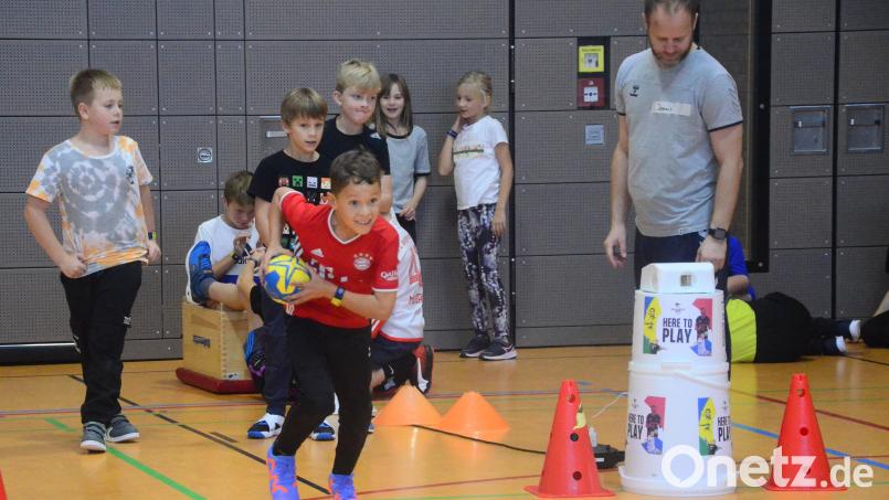 Weidener Grundschüler sind auf der &quot;Road to Munich&quot;. Bild: Kunz