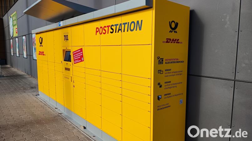 Die Deutsche Post und DHL bieten in Nabburg eine neue Poststation an. Bild: Caroline Keller