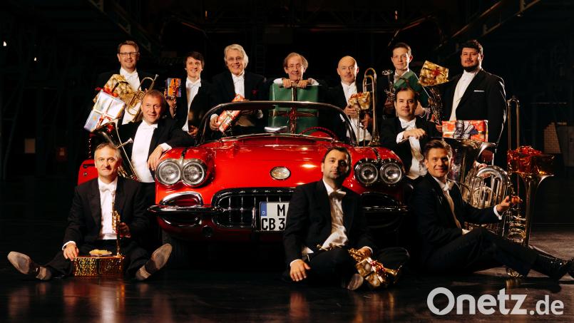 Das etwas andere Weihnachtskonzert mit der Bläsergruppe "Blechschaden". Bild: Tobias Epp Fotografie/exb