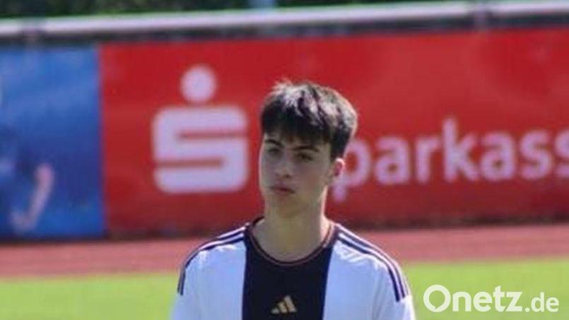 Noah Keller im DFB-Trikot. Bild: Keller/privat