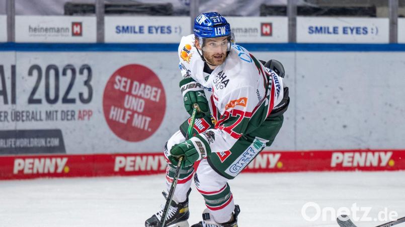 Adam Johnson spielte im vergangenen Jahr noch für die Augsburger Panther in der DEL. Bild: Ulrich Gamel/Bildagentur kolbert-press/dpa